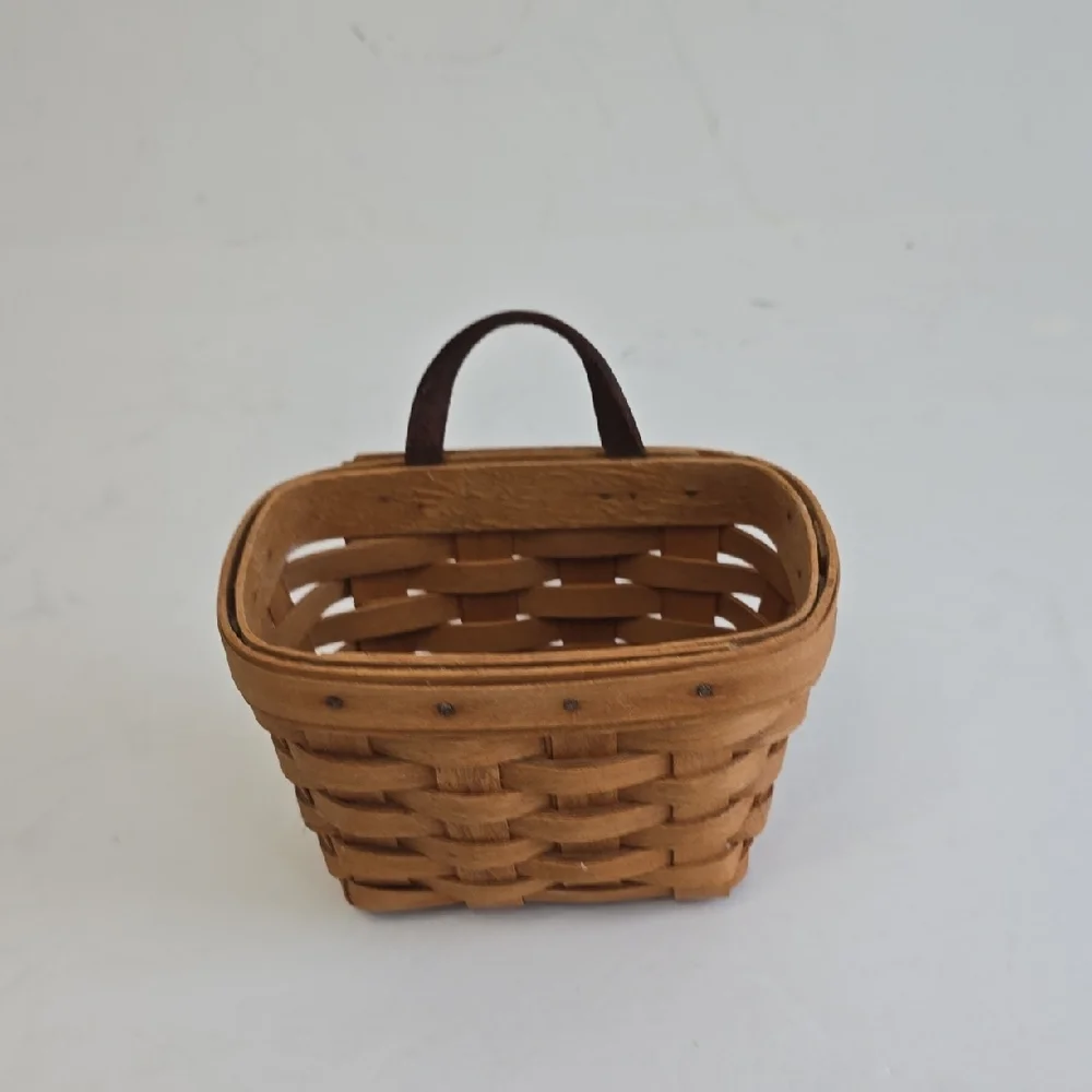 Longaberger Vintage 1994 Key Basket With Hanger